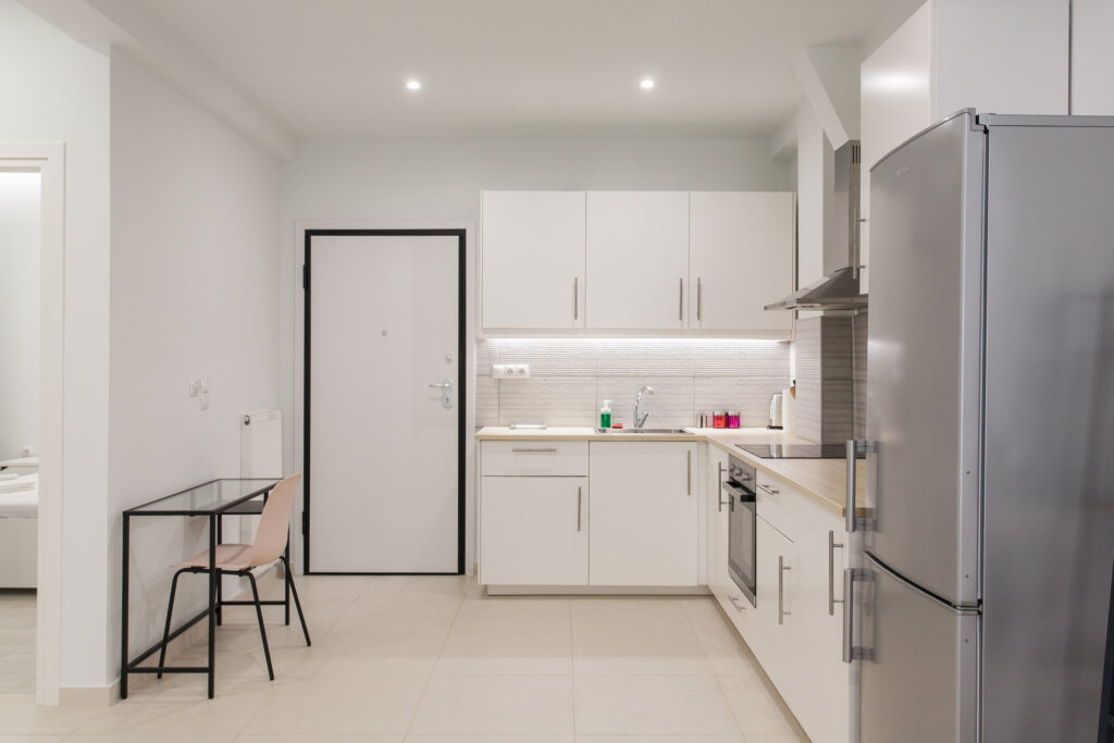 Omnia+pagrati+apartment+athens+greece+minimal+2BR+kitchen+1