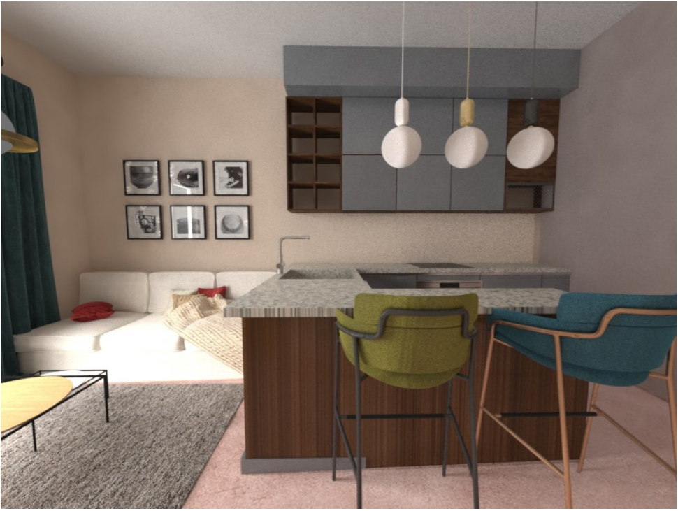 Pagrati 1 Bed 52 sqm
